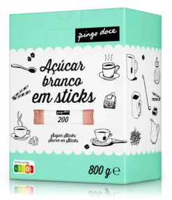 Açúcar Branco 200 Sticks