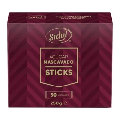 Açúcar Mascavado 50 Sticks