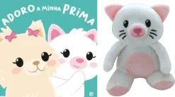Adoro a Minha Prima com Oferta de Peluche