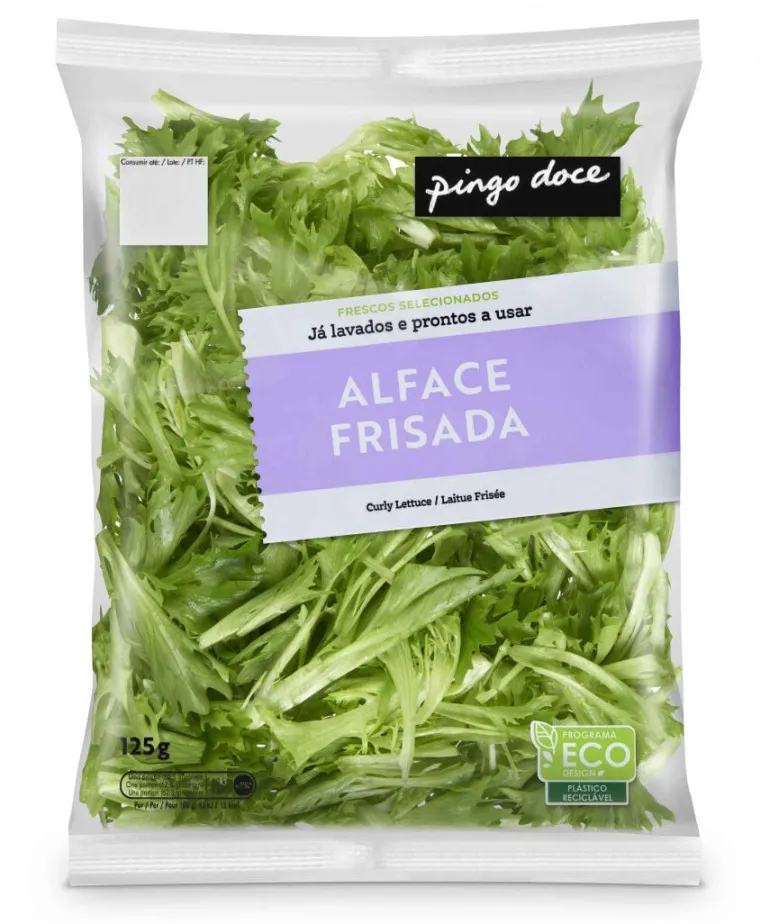 Alface Frisada Embalada