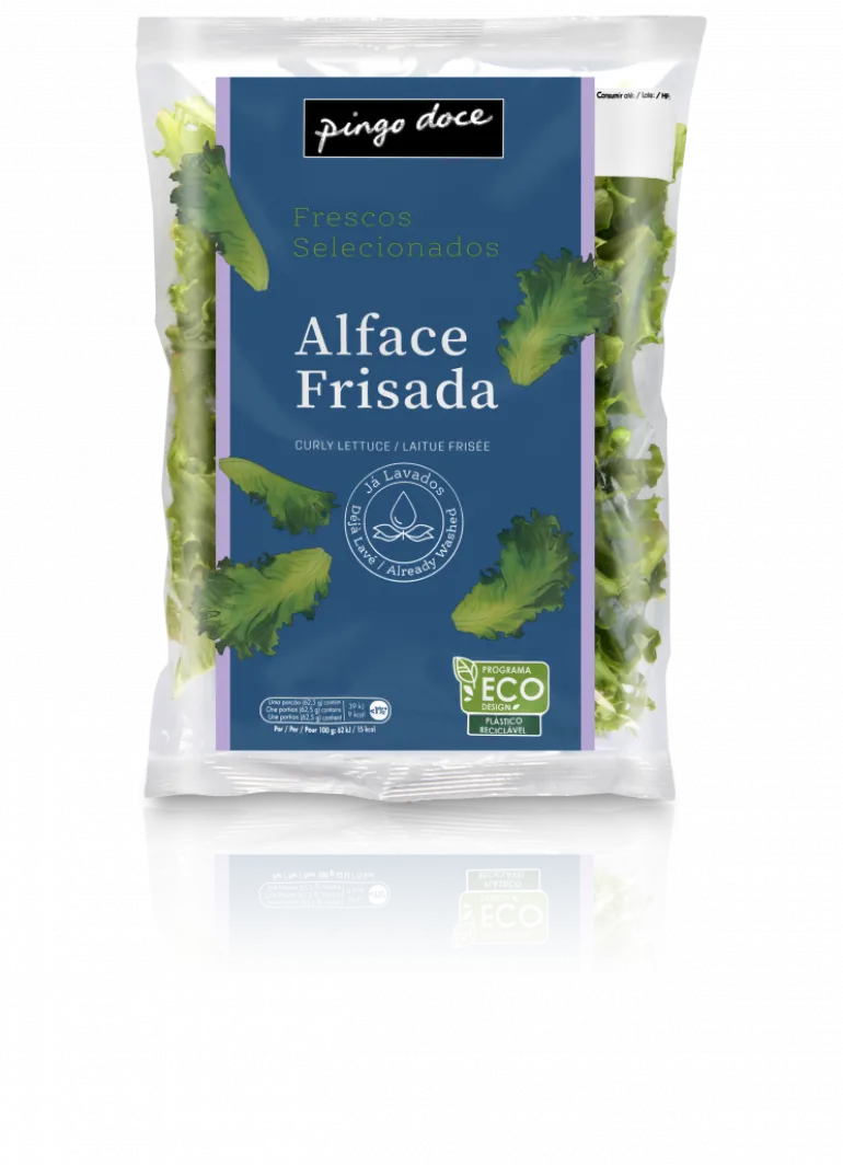 Alface Frisada Embalada