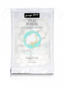 Algodão Bolas Brancas