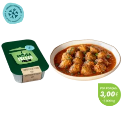 Almôndegas com Molho de Tomate