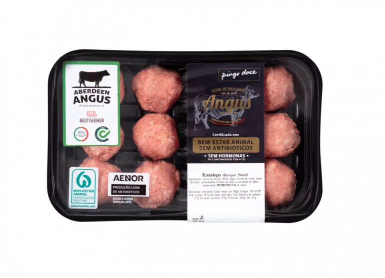 Almôndegas de Novilho Angus