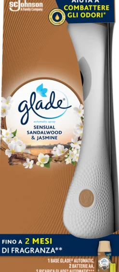 Ambientador Automático Spray Sandalwood e Jasmine