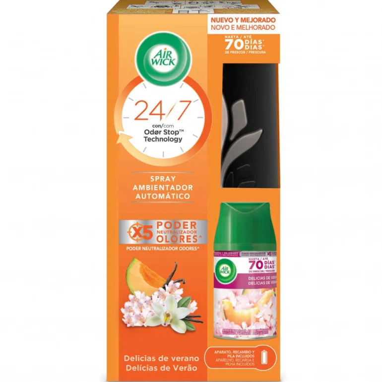 Ambientador Completo Freshmatic Delícias de Verão