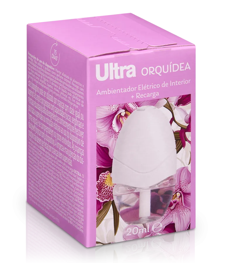 Ambientador Elétrico com Recarga Orquídea