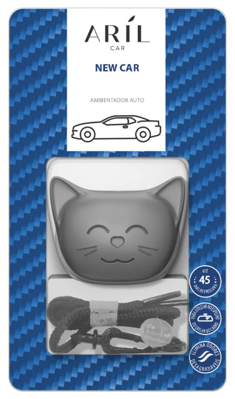 Ambientador para Carro Gato, New Car