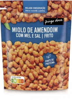 Amendoim Frito com Mel e Sal