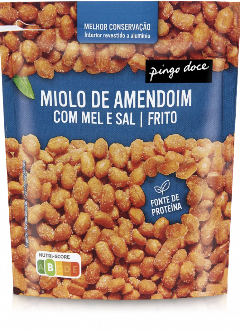 Amendoim Frito com Mel e Sal