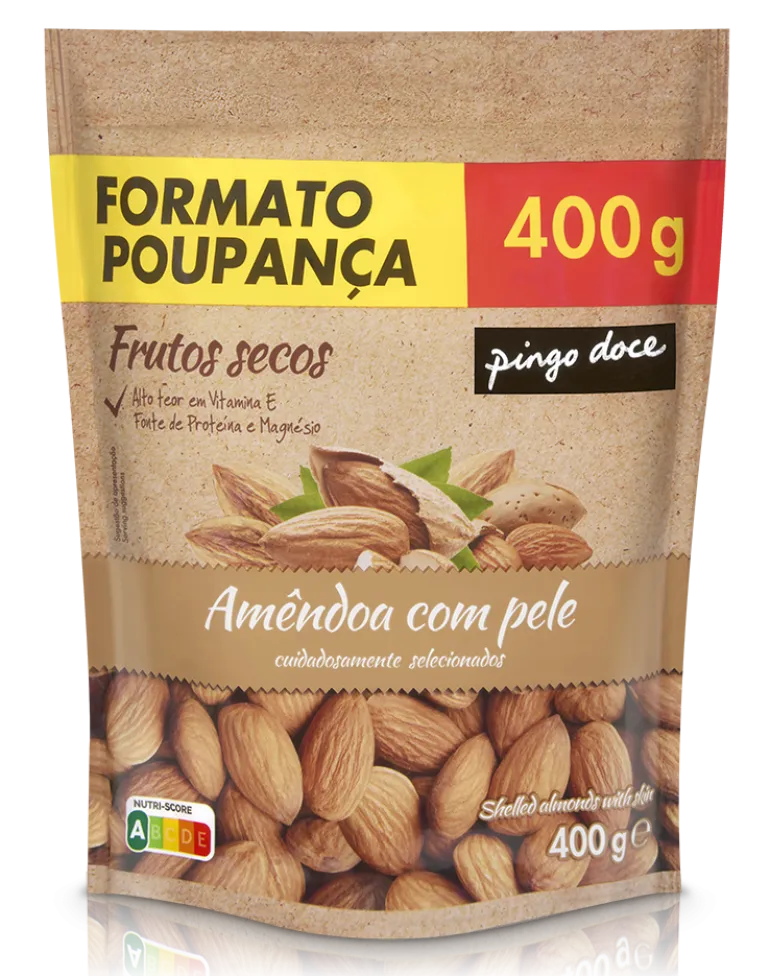 Amêndoa com Pele
