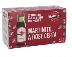 Aperitivo Martini Rosso Mini Pack 10