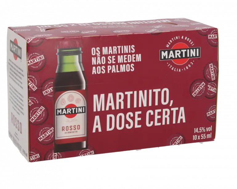 Aperitivo Martini Rosso Mini Pack 10