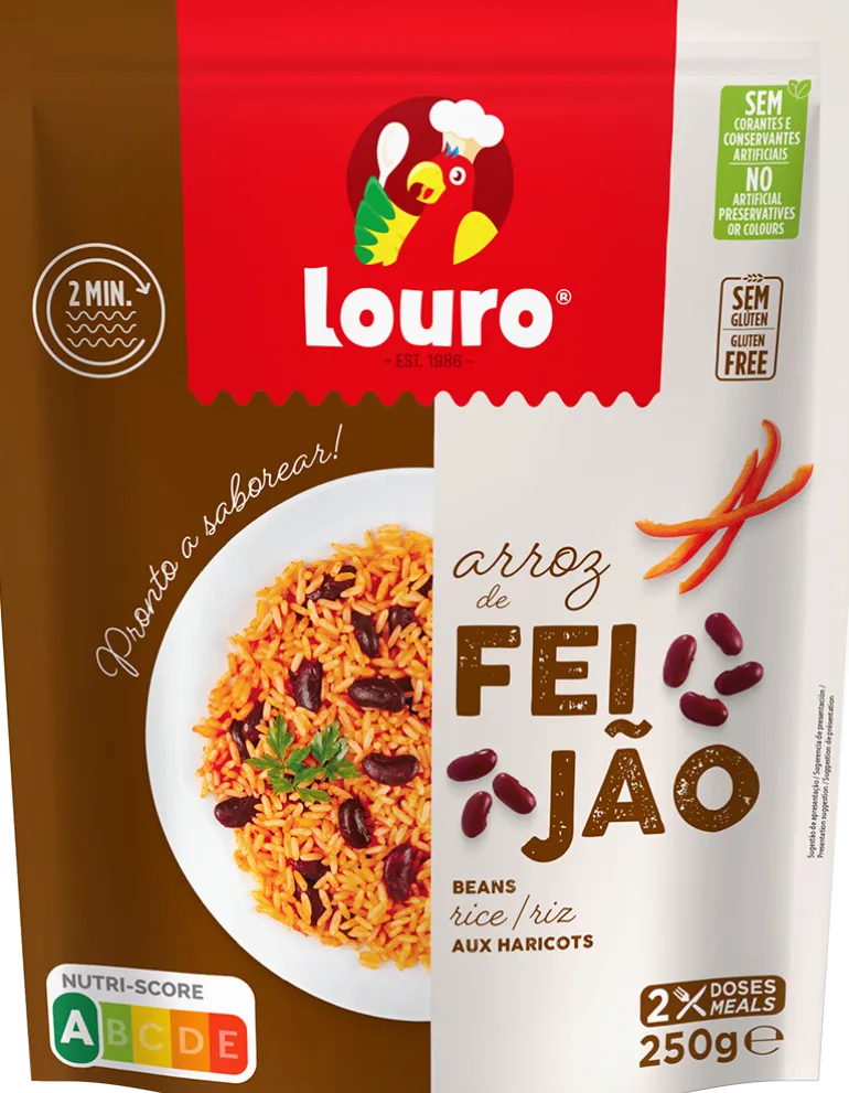 Arroz com Feijão Pronto a Comer