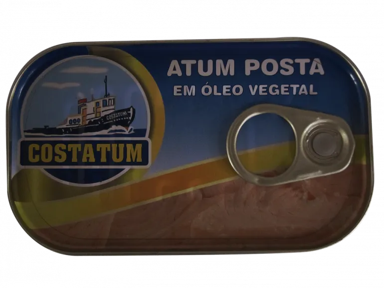Atum Posta em Óleo