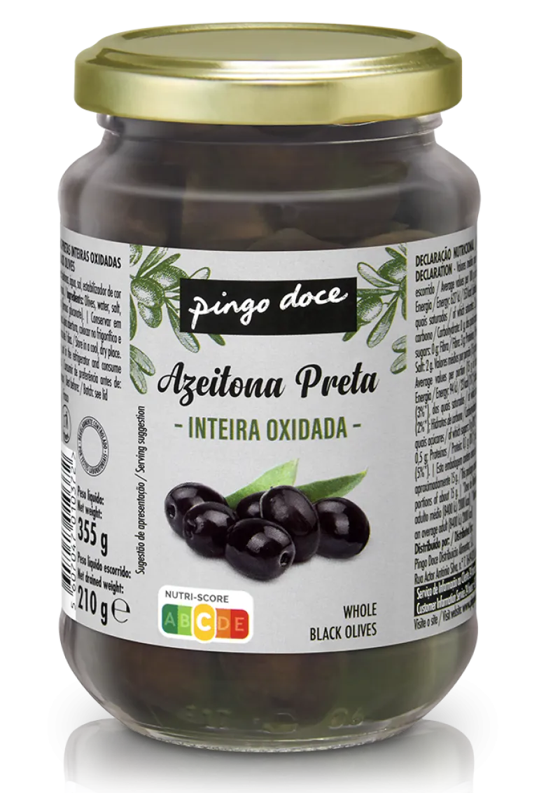 Azeitonas Pretas Oxidadas
