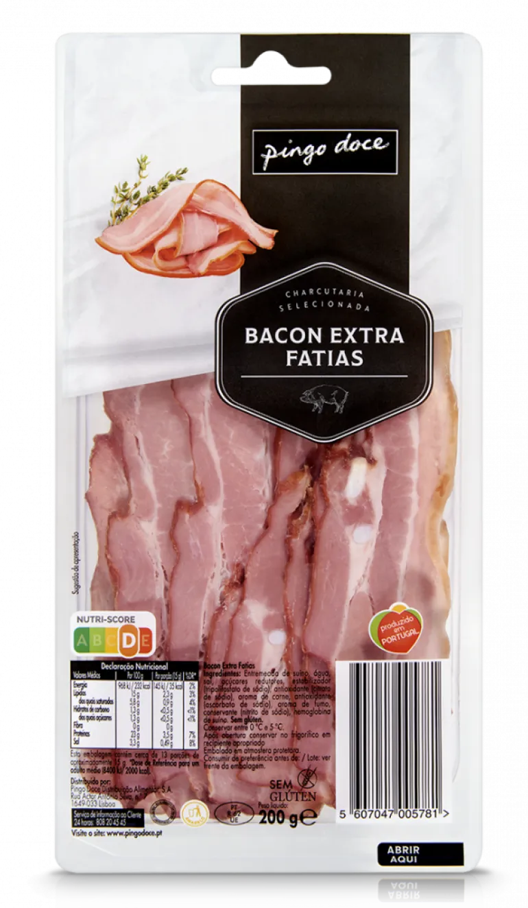 Bacon Extra Fatiado Fumado