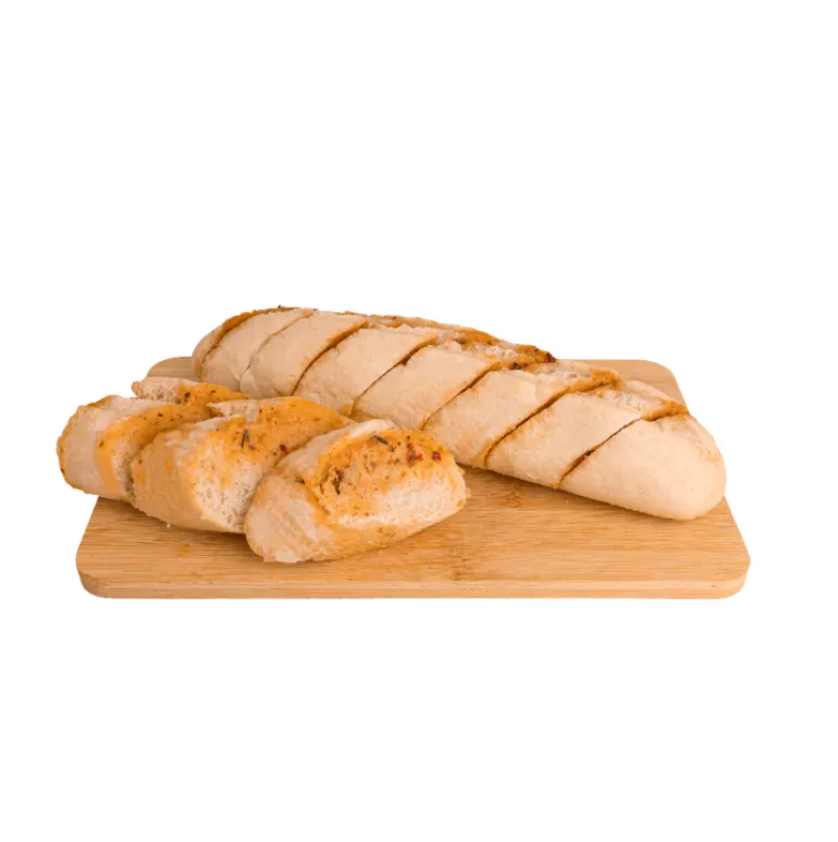 Baguete com Alho e Tomate