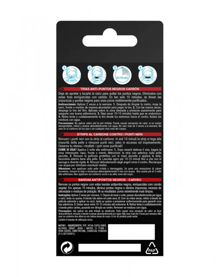 Bandas Anti-Pontos Negros Pure Active