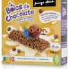 Barras de Cereais com Bolas de Chocolate