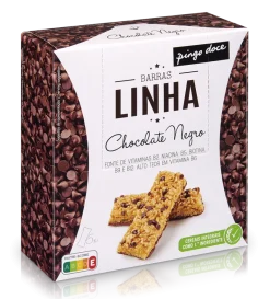Barras de Cereais Linha Chocolate Negro