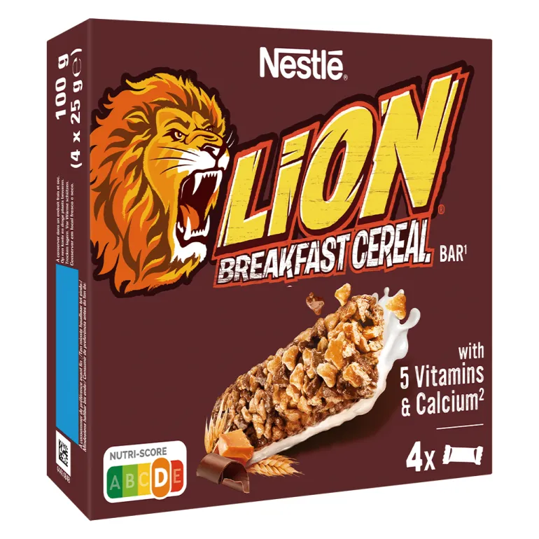 Barras de Cereais Lion