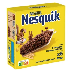 Barras de Cereais Nesquik