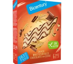 Barras de Multicereais com Chocolate de Leite