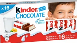 Barrinhas de Chocolate Kinder
