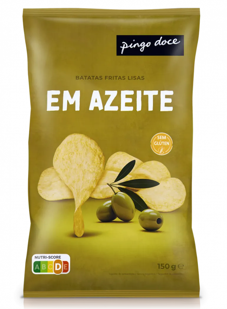 Batatas Fritas Lisas Azeite