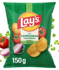 Batatas Fritas Lisas Camponesas