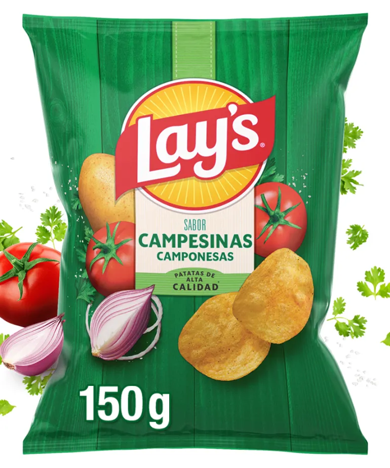 Batatas Fritas Lisas Camponesas