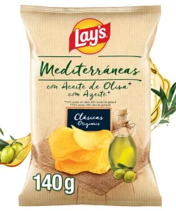 Batatas Fritas Lisas Mediterrâneas