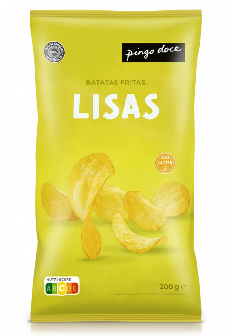 Batatas Fritas Lisas Sal
