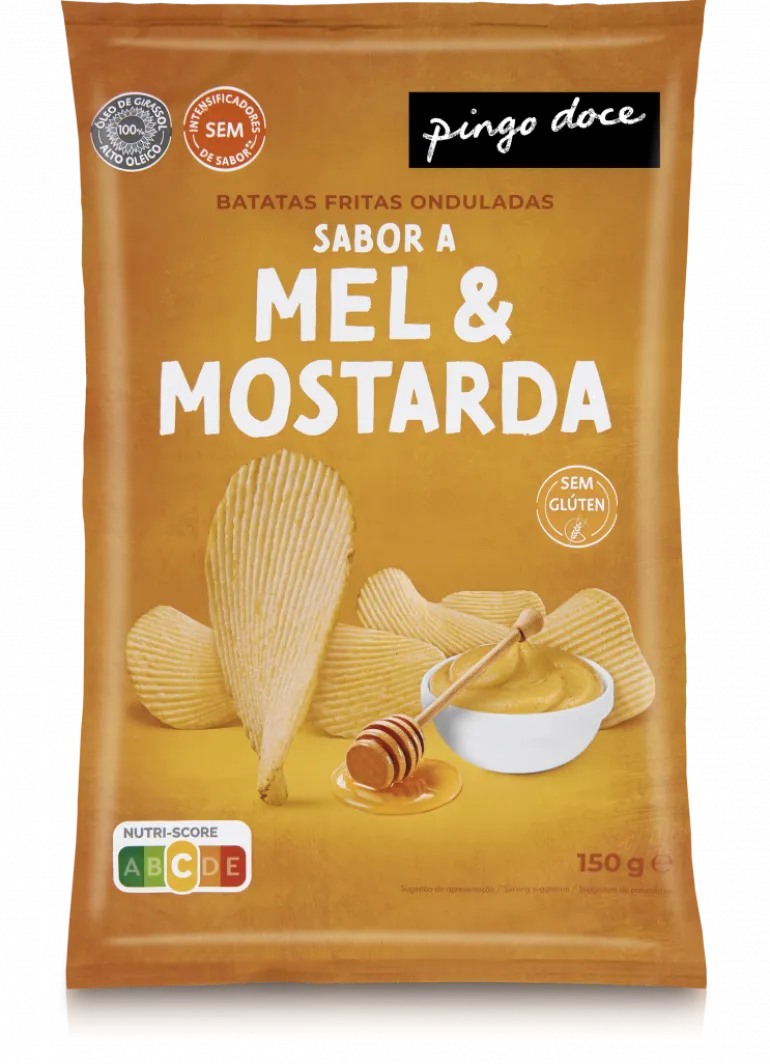 Batatas Fritas Mel e Mostarda