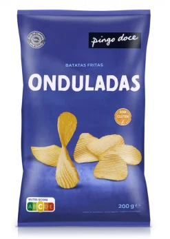 Batatas Fritas Onduladas Original