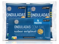 Batatas Fritas Onduladas Pack 4