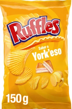 Batatas Fritas Onduladas Ruffles York'eso