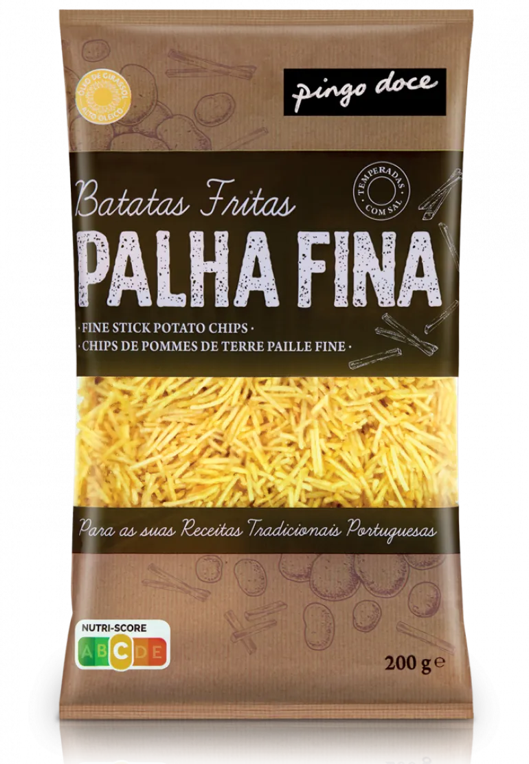 Batatas Fritas Palha Finas