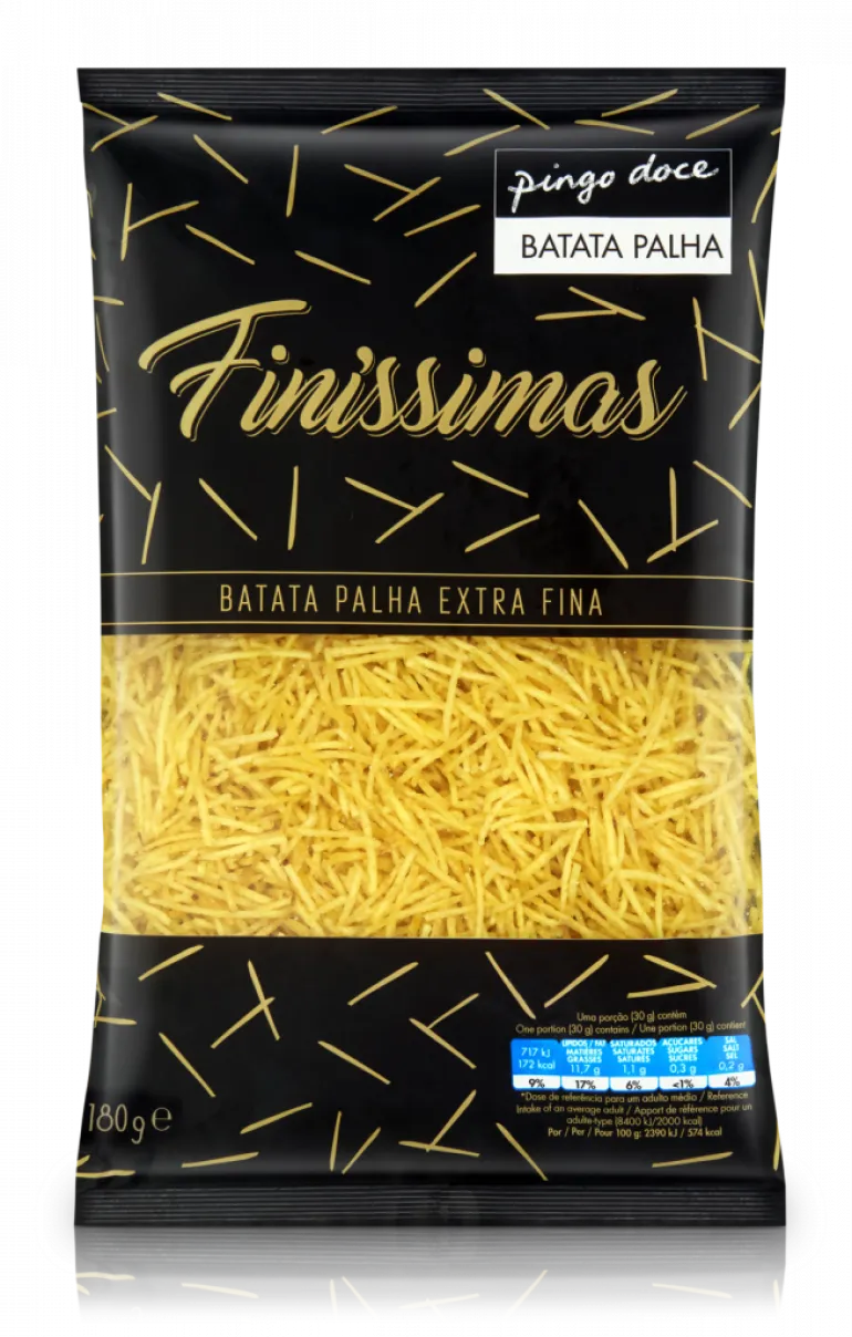 Batatas Fritas Palha Finíssimas