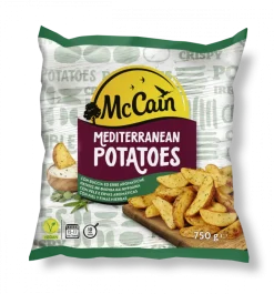Batatas Mediterrâneas Congeladas
