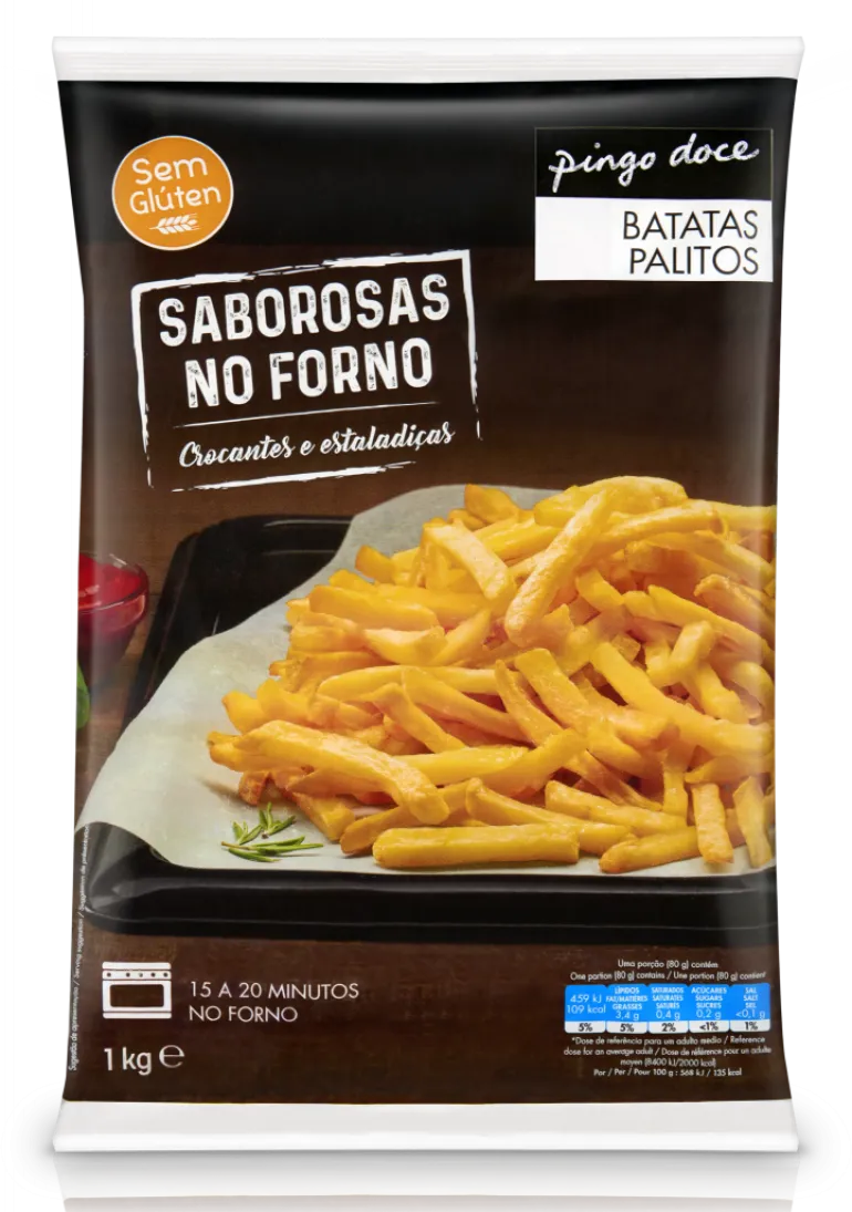 Batatas Pré-Fritas Palitos