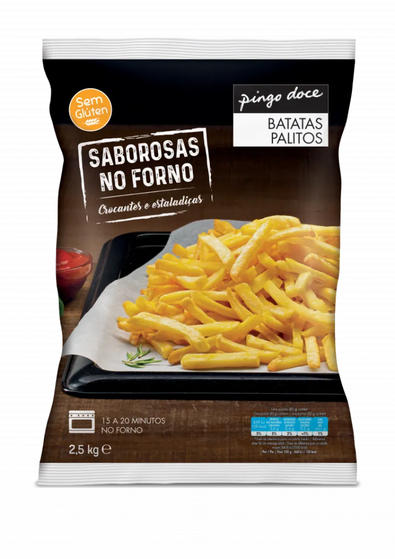 Batatas Pré-Fritas Palitos