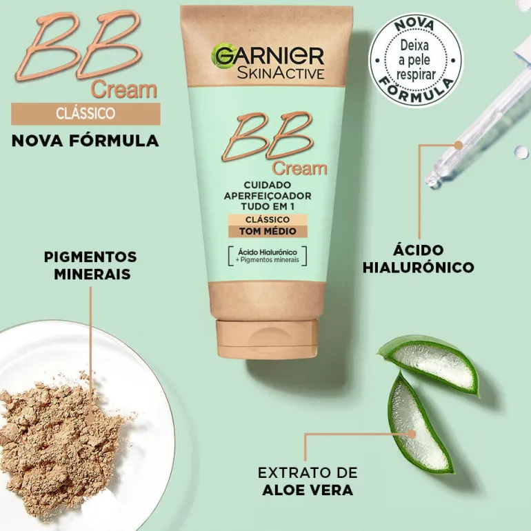 BB Cream Clássico Tom Médio