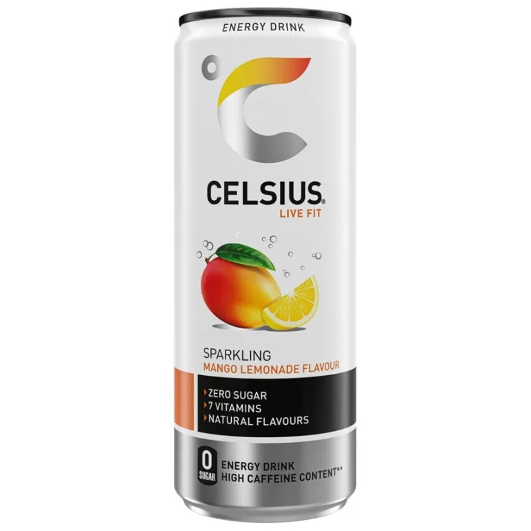 Bebida Energética Sparkling Manga e Limão