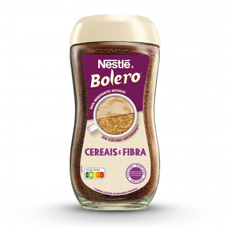 Bebida Solúvel de Cereais e Fibra