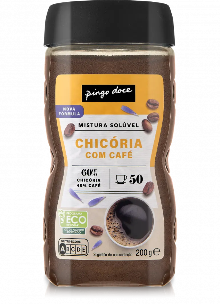 Bebida Solúvel de Chicória com Café