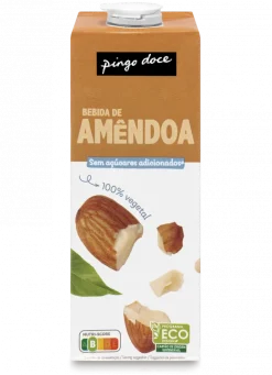 Bebida Vegetal de Amêndoa sem Açúcar