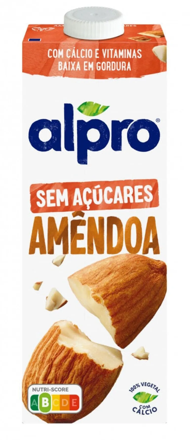 Bebida Vegetal de Amêndoa sem Açúcar
