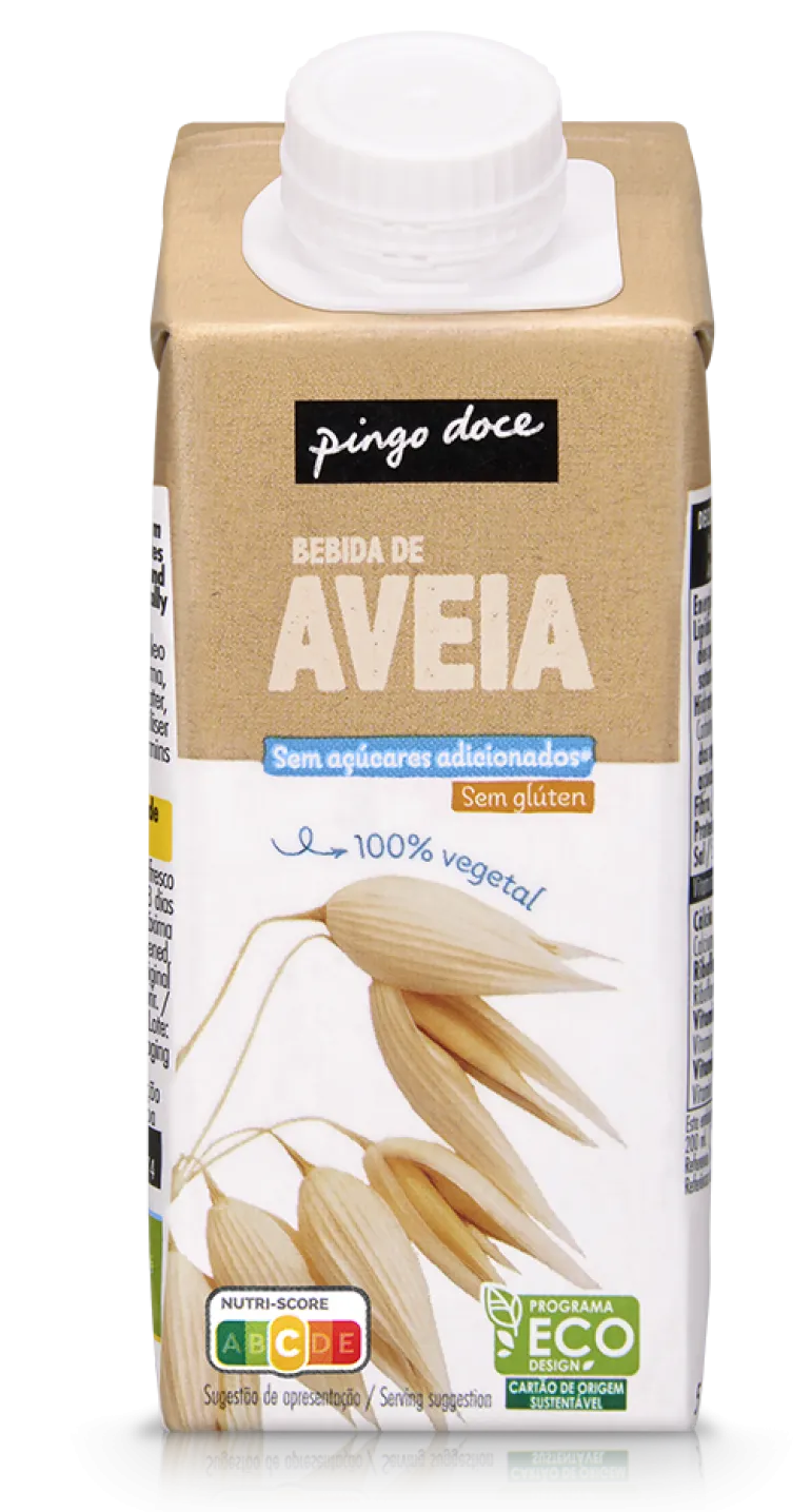Bebida Vegetal de Aveia sem Açúcar Pack 3